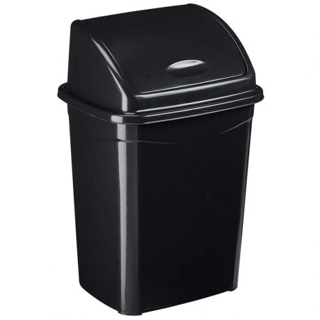 Poubelle Noire 50 litres avec poignée (HAN 1836-13 Tri des déchets papier)