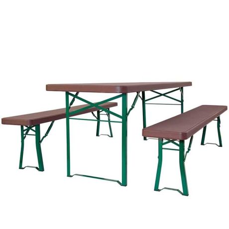 Table brasserie - banc pliant Samba