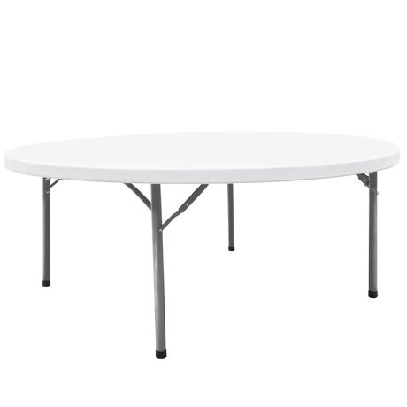 Table pliante ronde polyéthylène