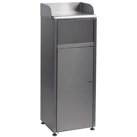 Poubelle snack inox 50L