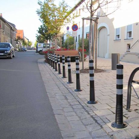 Balise de stationnement pour vélos en libre-service