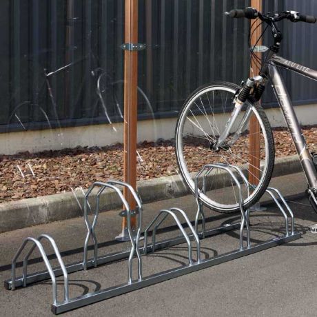Support de vélo mural compatible antivol