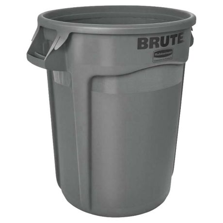 Conteneur Brute Rubbermaid rond 208L