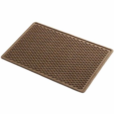 Tapis entree absorbant polypropylene 90X150 cm brun