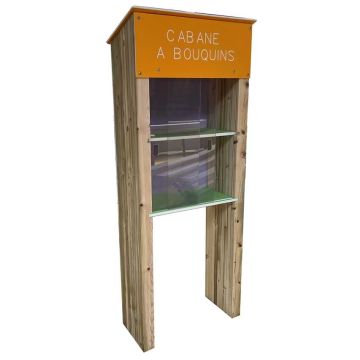 Cabane à livres - Lamellé collé