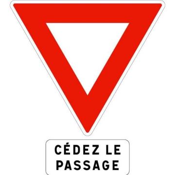 Panneau indication parking C1a - Virages