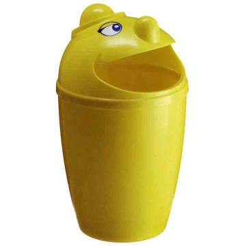 Poubelle amusante Funny Bin - Jaune