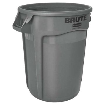 Collecteur Brute Rubbermaid 208L - Gris